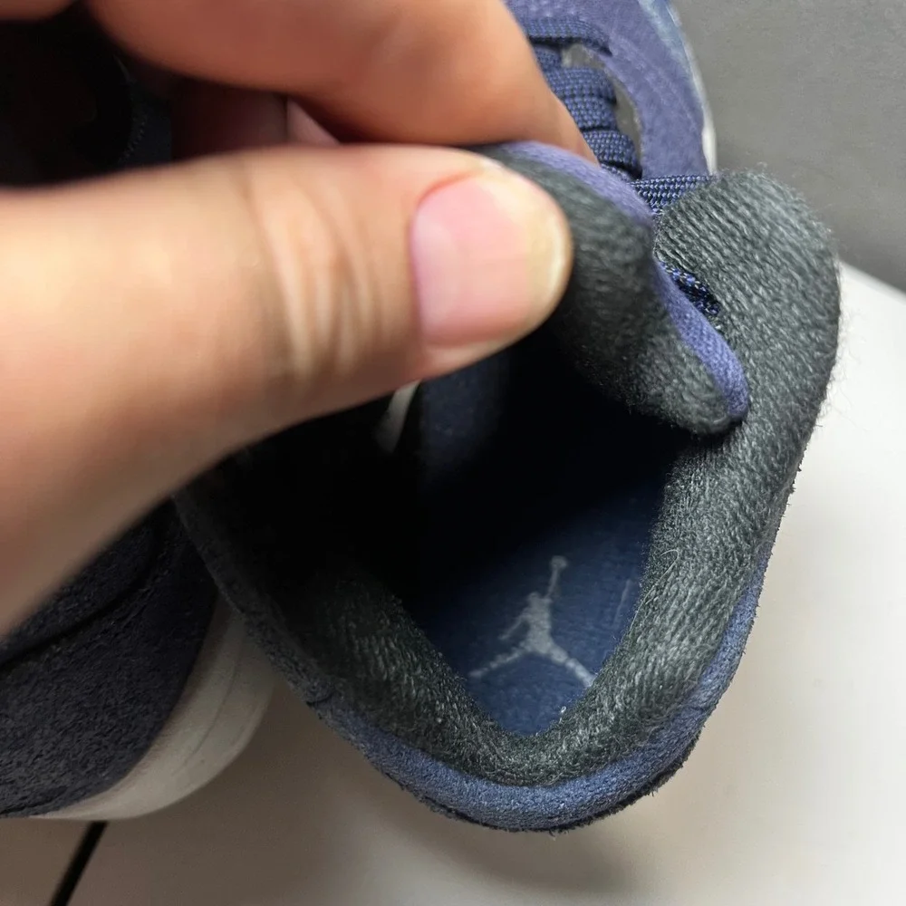Jordan 5 Retro SE Craft Midnight Navy Kids Sneakers FN5453-400 Size 11C